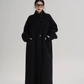 Mock Neck Long Coat SRS0413