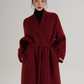 Elegant Wool Long Coat SRS0385