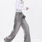 Slit Wide Denim Pants ABW0016