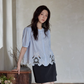 Puff Sleeve Striped Shirt SMS0007