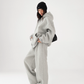 Basic Simple Zip Hoodie / Wide Sweatpants ACS0327