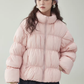 Stand Collar Fluffy Down Jacket AMU0043