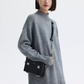 Mock Neck Knit Dress SHN0016