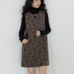 Round Neck Paisley Vest Dress VAS0165