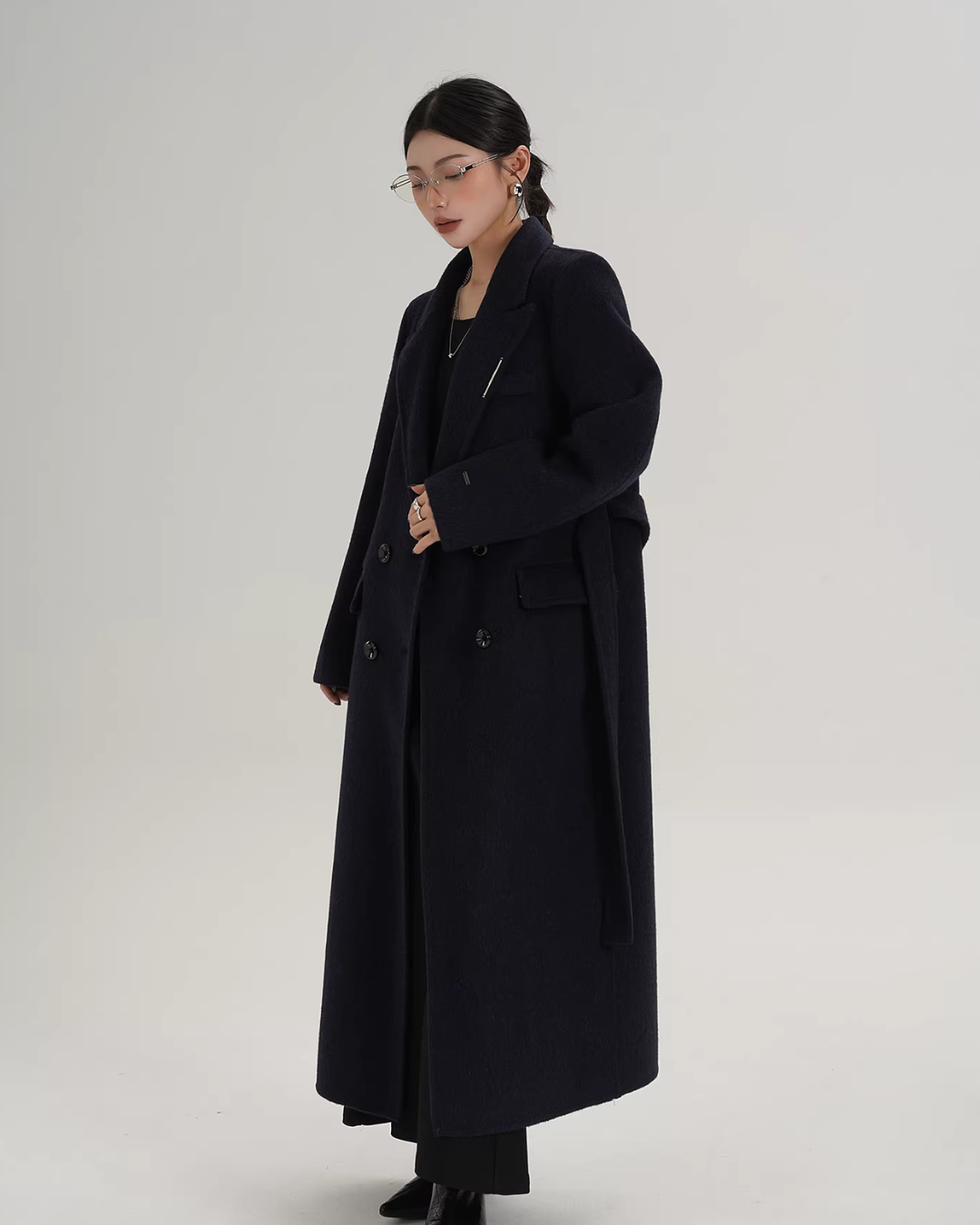Mode Wool Long Coat SRS0404