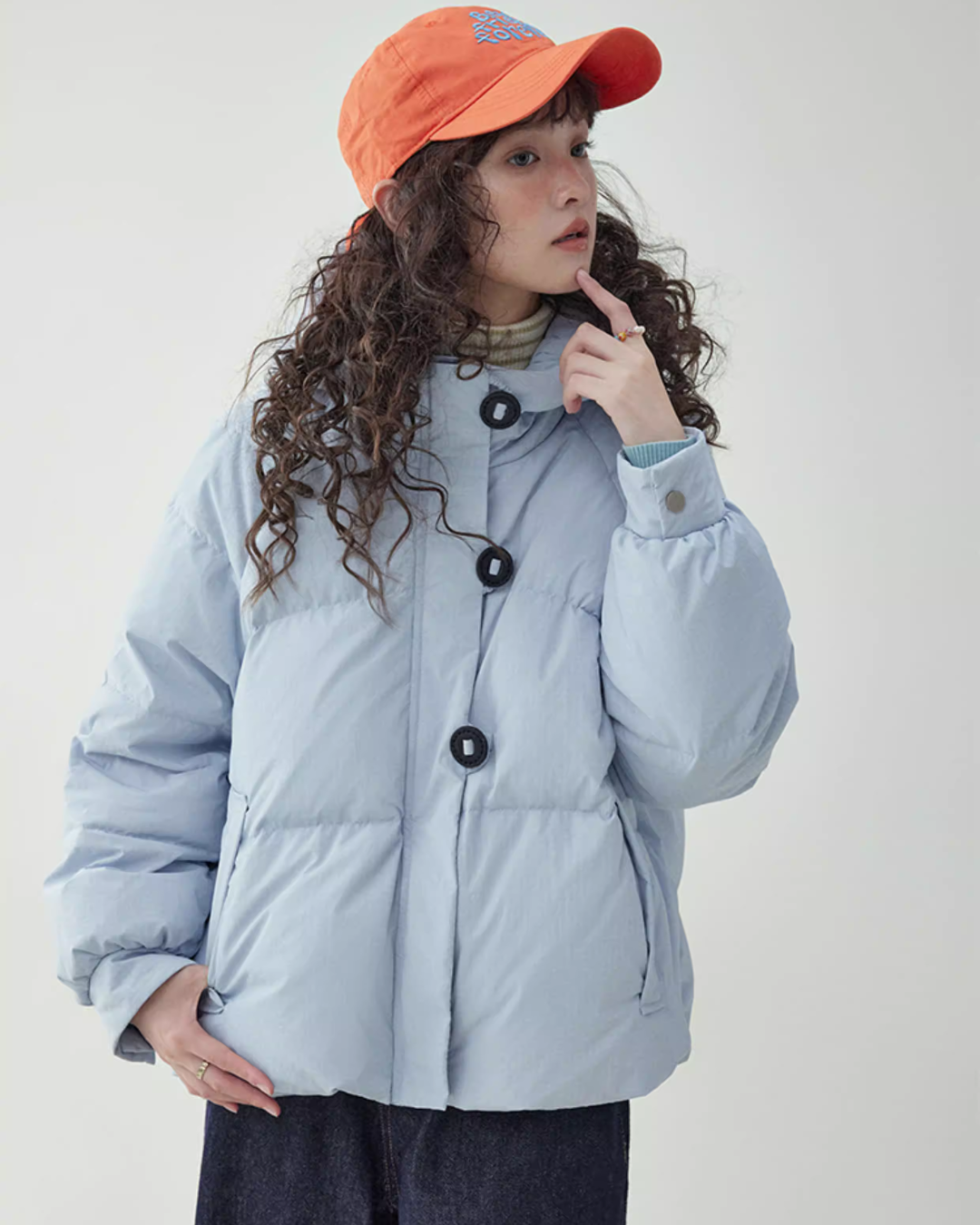 Hood Duck Down Jacket AMU0049