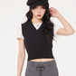 Korean Jacquard Knit Vest SPY0022