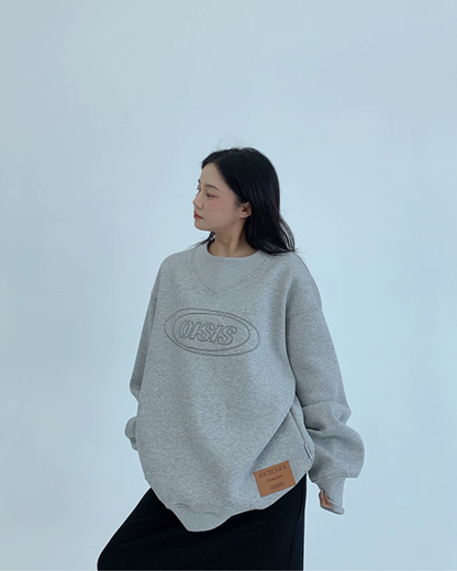Logo Loose Sweat Top YLS0964