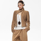 Retro Stand Collar Short Jacket / Sweatpants ACS0302