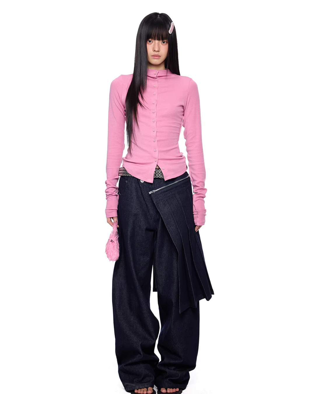 Slim-Fit Layer Top EZK0092