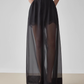 Layer Sheer High-Waist Pants FER0069