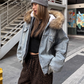 Fur Hood Denim Blouson CYE0072