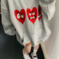 Heart Cartoon Hoodie YLS1073