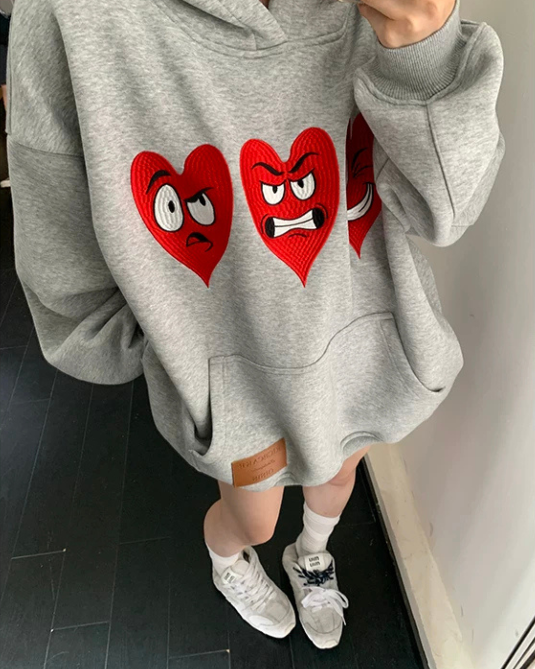Heart Cartoon Hoodie YLS1073