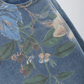 Flower Design Wide Denim Pants ABW0013