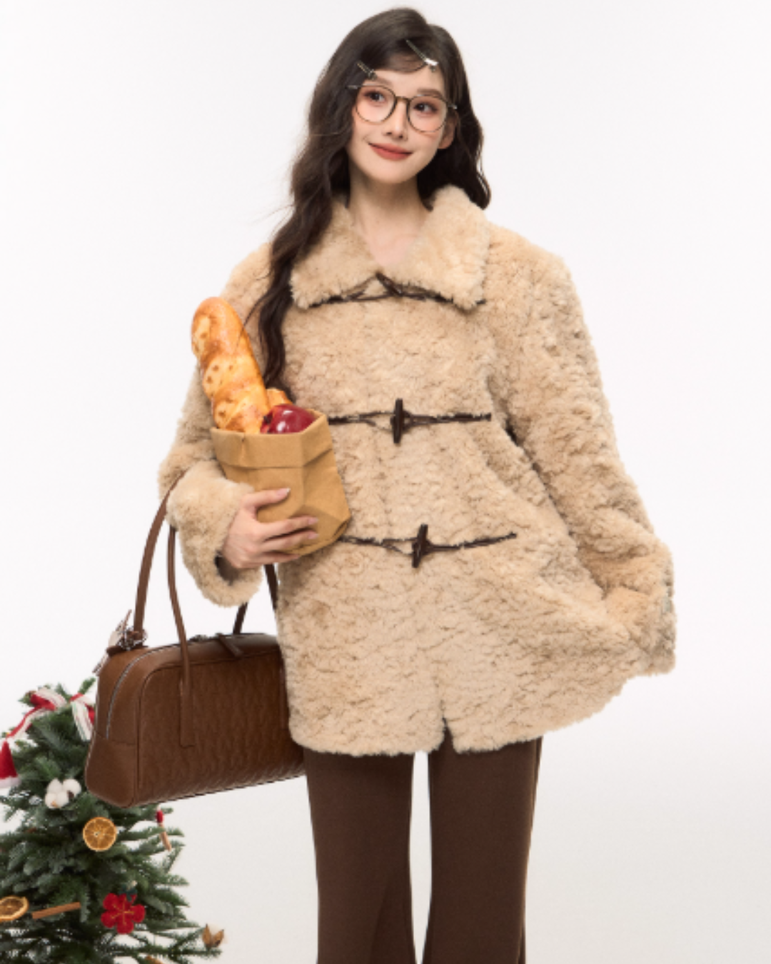 Faux Duffle Coat/Flare Pants ELS0013