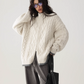 Cable Braided Knit Zip ACS0214