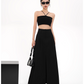 High Waist Slit Long Skirt SRS0278