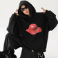 Apple Print Pullover Hoodie ACS0222