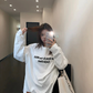 Logo Oversized Long-Sleeve T-Shirt YLS1061