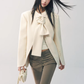 Wool Bow Blazer Jacket RCR0014