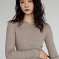 Round Neck Tight Long Sleeve Top VAS0138