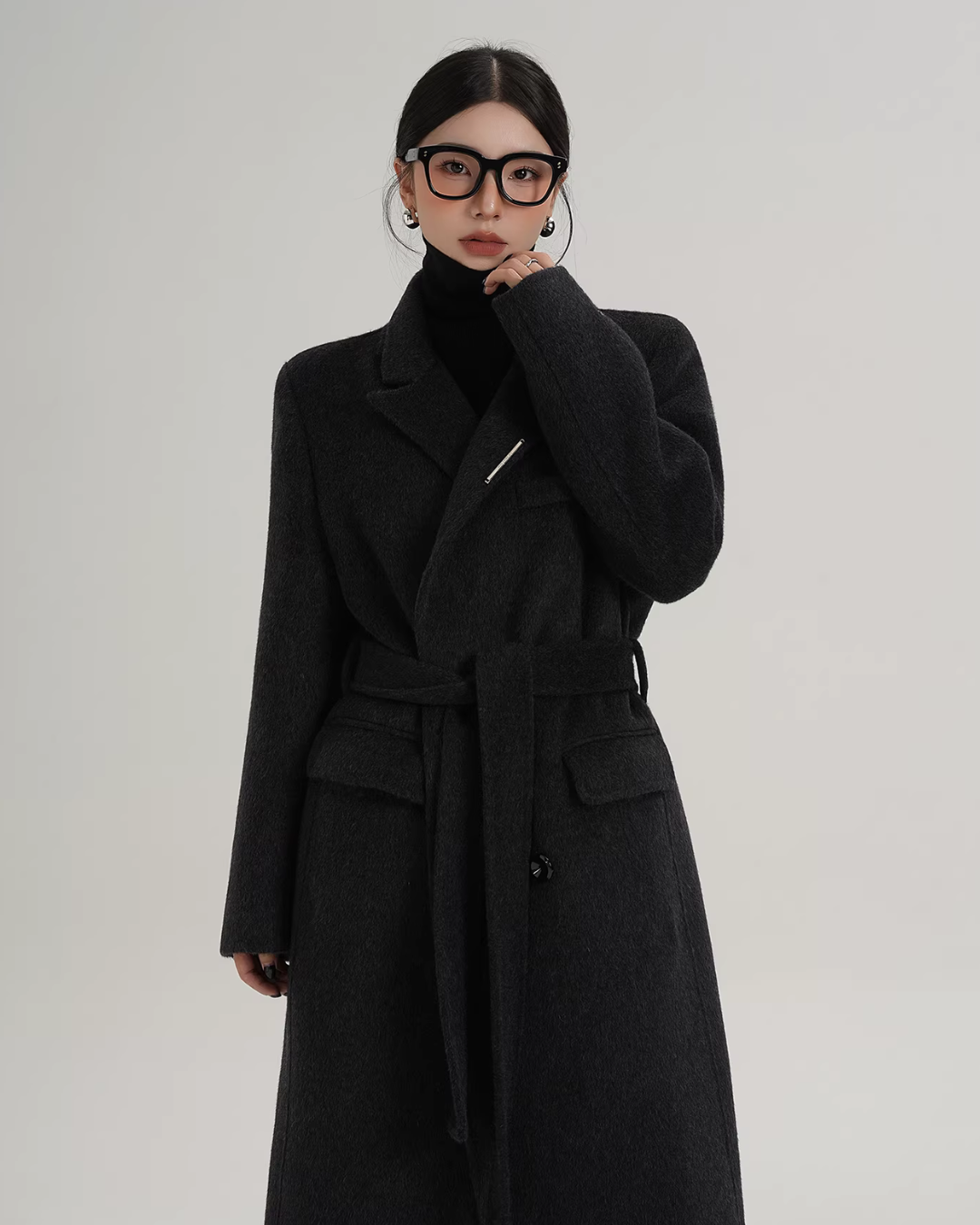 Mode Wool Long Coat SRS0404