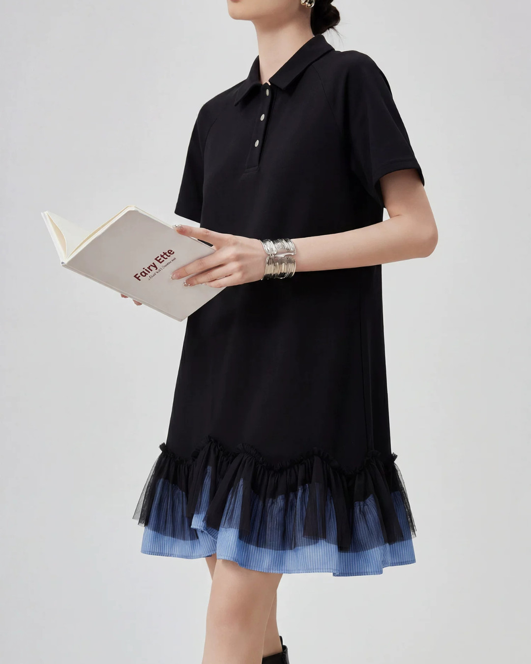 Docking Frill Polo Dress FER0305