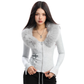 Fur Design Zip Knit BGS0038