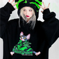 Cat Ear Print Sweatshirt Hoodie PPK0110