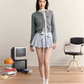 Polka Dot Round Neck Knit MST0003