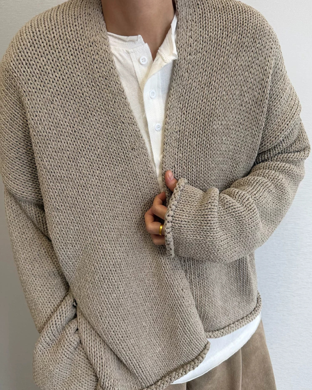 Chunky Knit Front Cardigan  DAZ0004