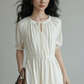 V-Neck Tiered Mini Dress VAS0201