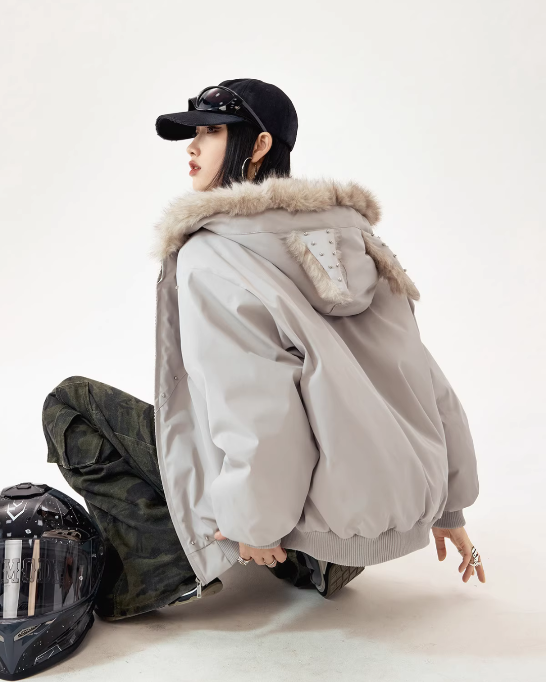 Cat Ear Fur Jacket ICM0104