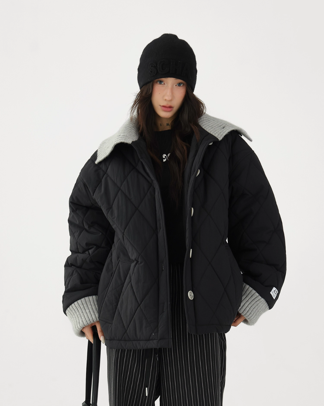 Quilted Loose Cotton Coat ACS0324