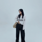 Vintage Straight Wide Pants YLS0972