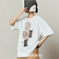 Letter Print Short-Sleeve T-Shirt LLA0651