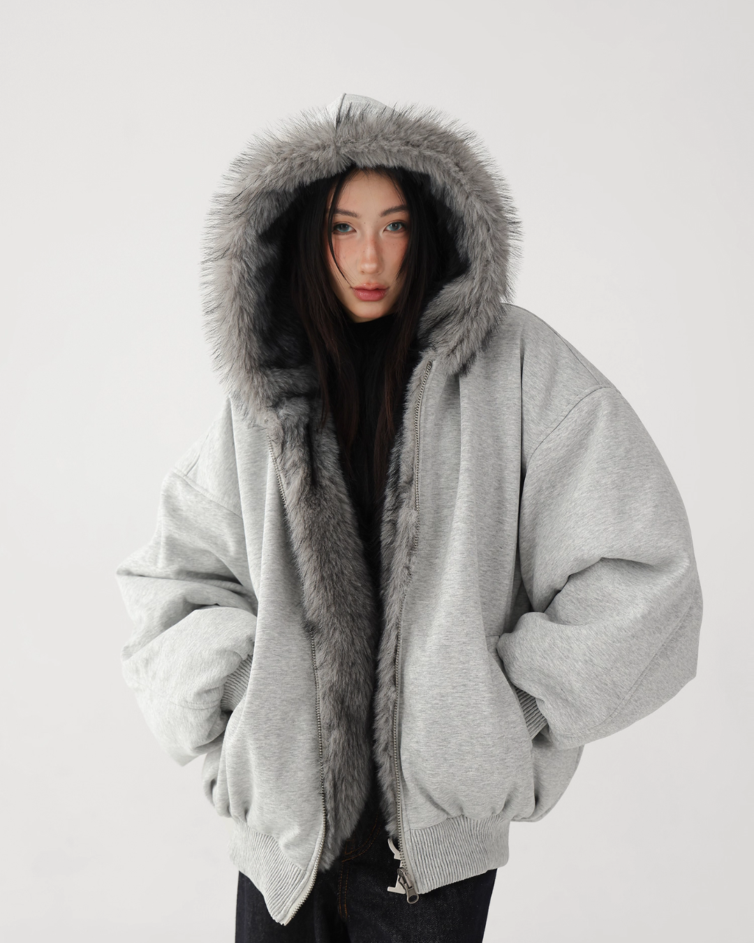 Faux Fur Reversible Blouson ACS0330