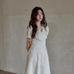 French Lace Long Dress SMS0009