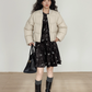 Crew Neck Short Puff Jacket VAS0176