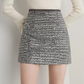 Champagne Tweed Mini Skirt DPY0077