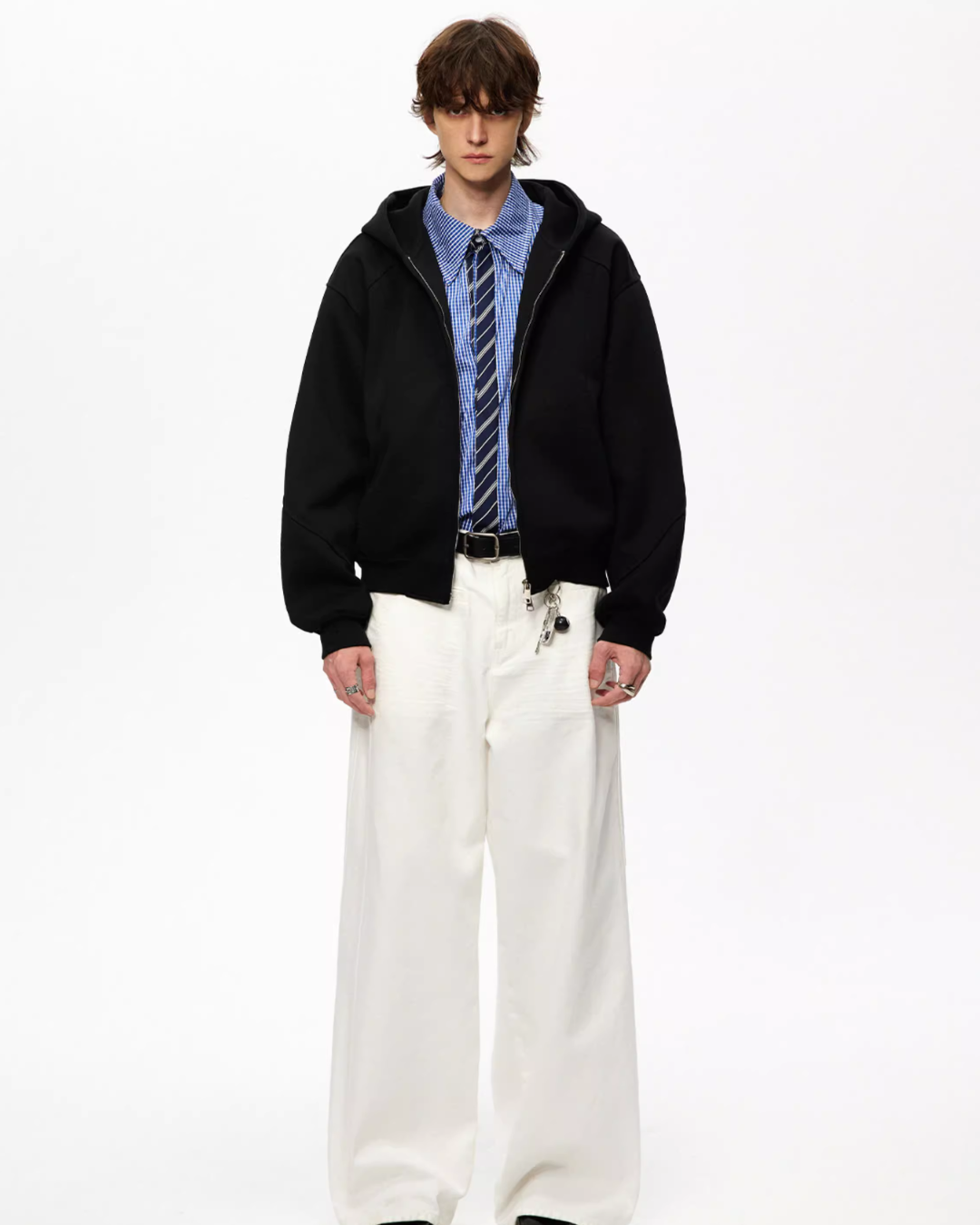 Double Zip Hoodie NDC0007