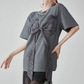 Race Ribbon Oversize T-shirt FER0152