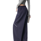 Color Contrast Stitch Sweat Pants ICM0105