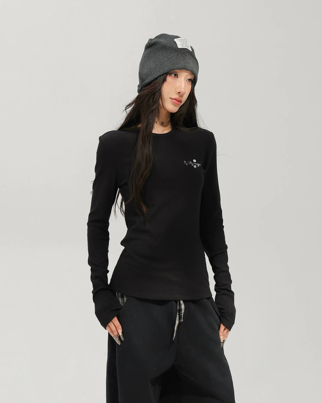 Fleece Long-Sleeve T-Shirt  ACS0390