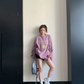 Letter Embroidered Pullover YLS1055
