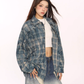 Retro Plaid Distressed Shirt BGS0044