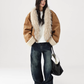 Fake Mouton Suede Coat ACS0356