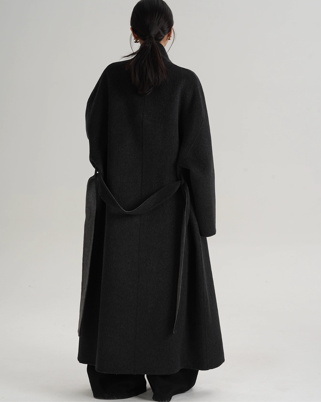Stand Collar Long Coat SRS0382