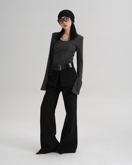 High Waist Skirt Pants SRS0356
